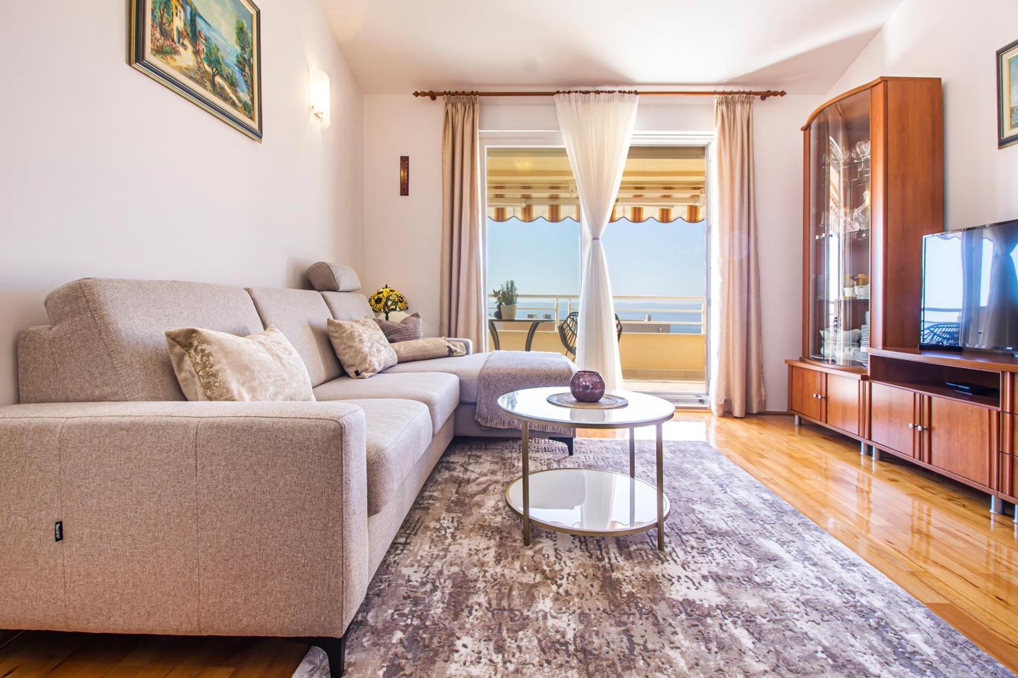 Apartment Anita With Amazing Sea View Макарска Экстерьер фото